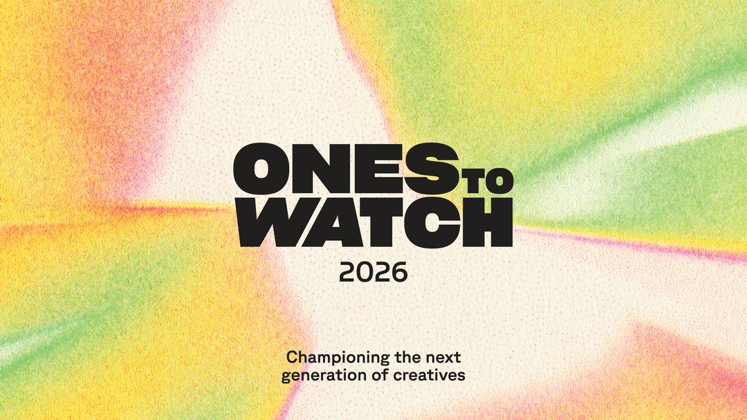 It's Nice That Ones to Watch 2026 主视觉